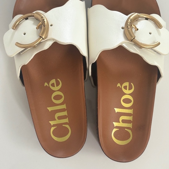 Chloe Buckle Platform Sandals - Picture 1 of 4